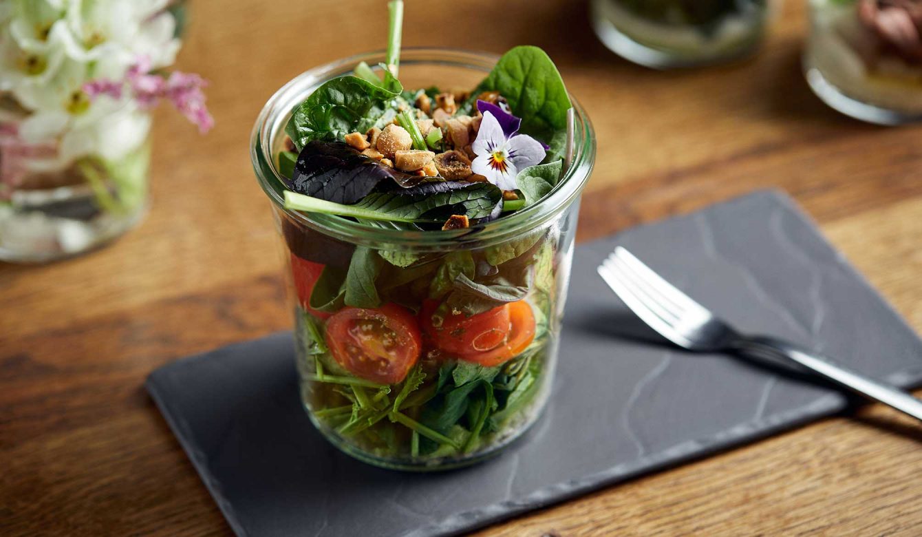 Catering: Speisen in Bowls