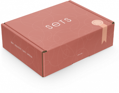 Schachtel mit Beschriftung: SETS